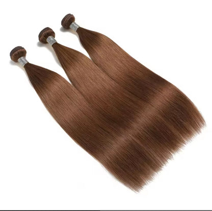 Extensões Liso – Castanho Chocolate (#4)