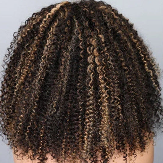 Half Wig Kinky Curly – Madeixa (#1B/#30)