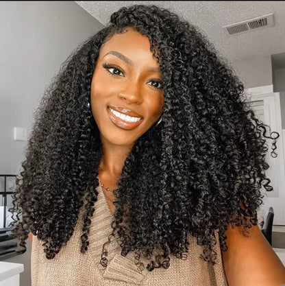 Peruca Wear Go Kinky Curly – Preto Natural (#1B)