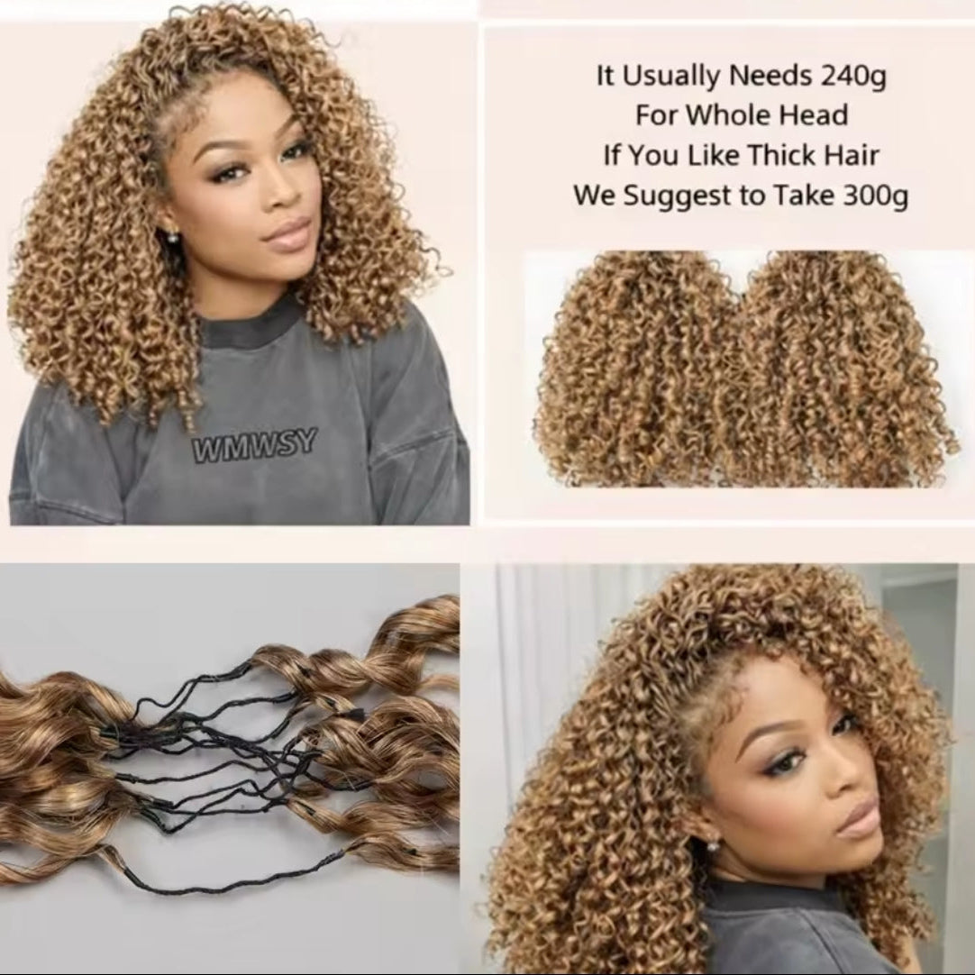 Crochet Kinky Curly –  Loiro Mel (#27)