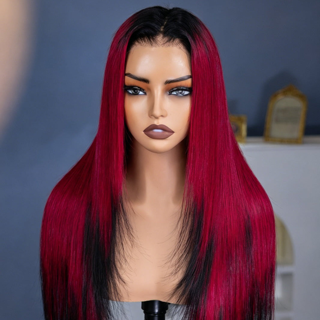 Peruca Wear Go Liso  – Scarlet Noir