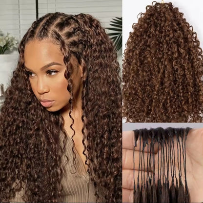 Crochet Kinky Curly – Castanho Chocolate (#4)