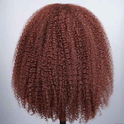 Peruca Wear Go Kinky Curly – Vermelho Acastanhado (#33)