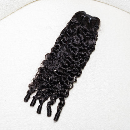 Extensões Burmese Curly – Preto Natural (#1B)