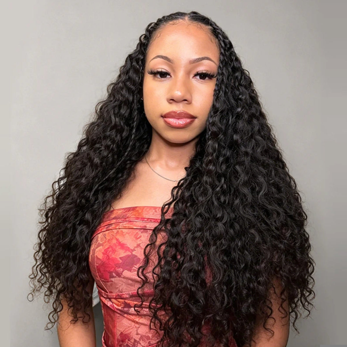 Crochet Water Wave – Preto Natural (#1B)