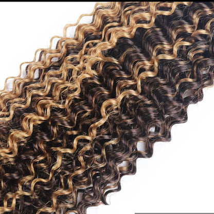 Extensões Kinky Curly – Piano (Tricolor)