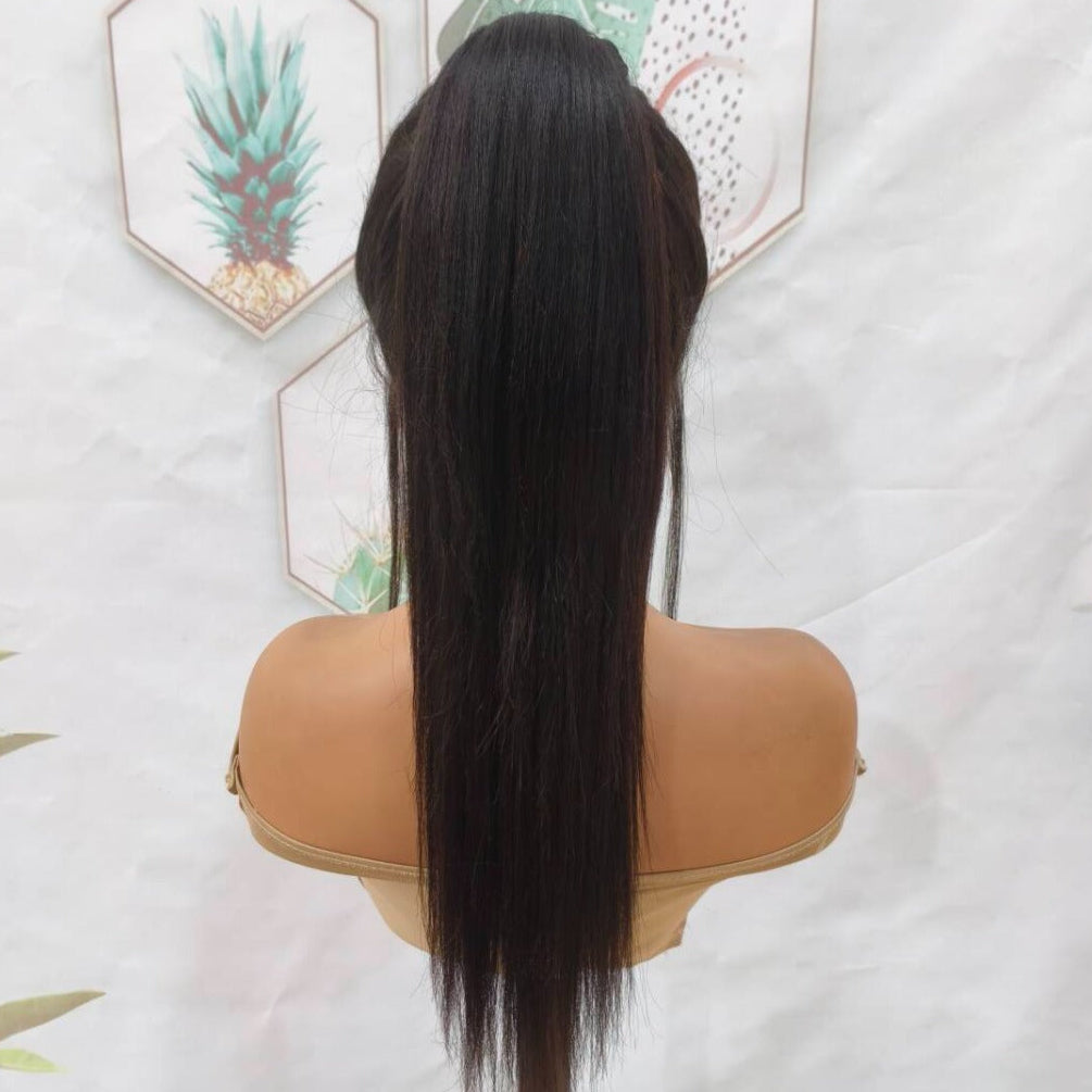 Peruca 360 Yaki – Preto Natural (#1B)
