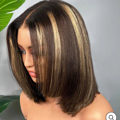 Peruca Bob Layer – Highlight Brown (4/27)