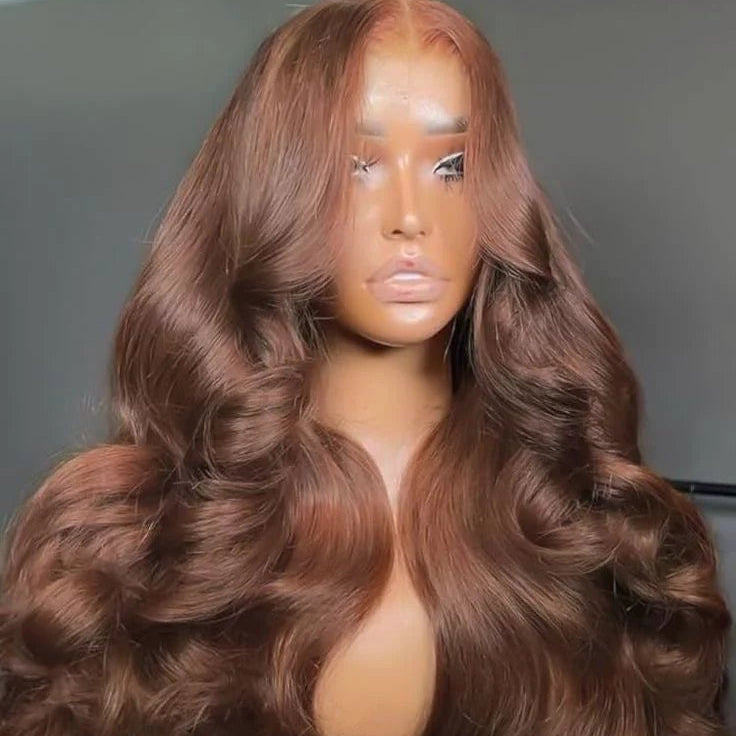Peruca Wear Go Body Wave – Castanho Chocolate (#4)
