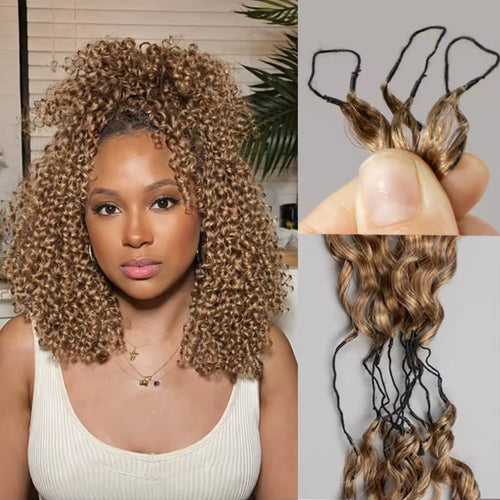 Crochet Kinky Curly –  Loiro Mel (#27)
