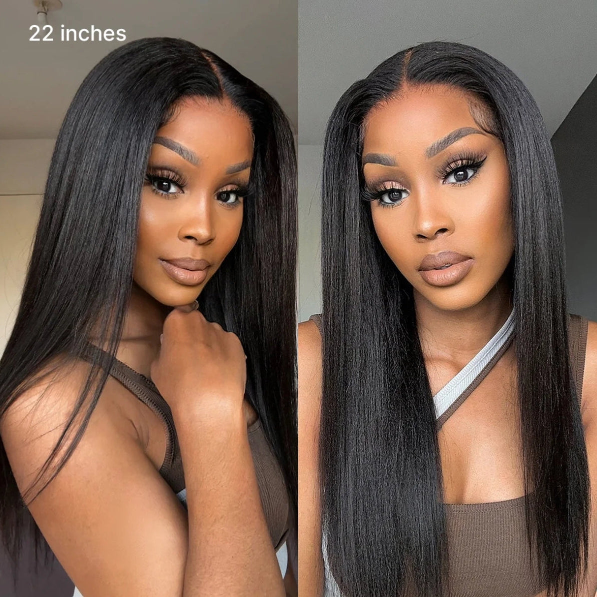 Peruca Parte V Yaki – Preto Natural (#1B)