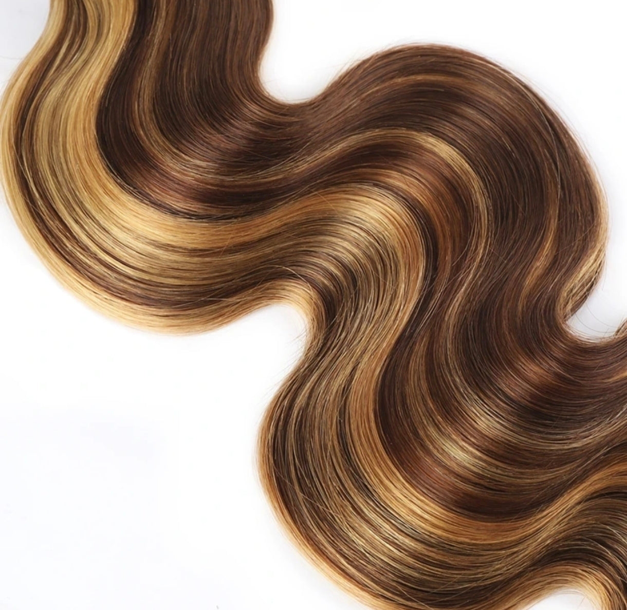 Extensões de Cabelo Humano Brasileiro Body Wave - tricolor