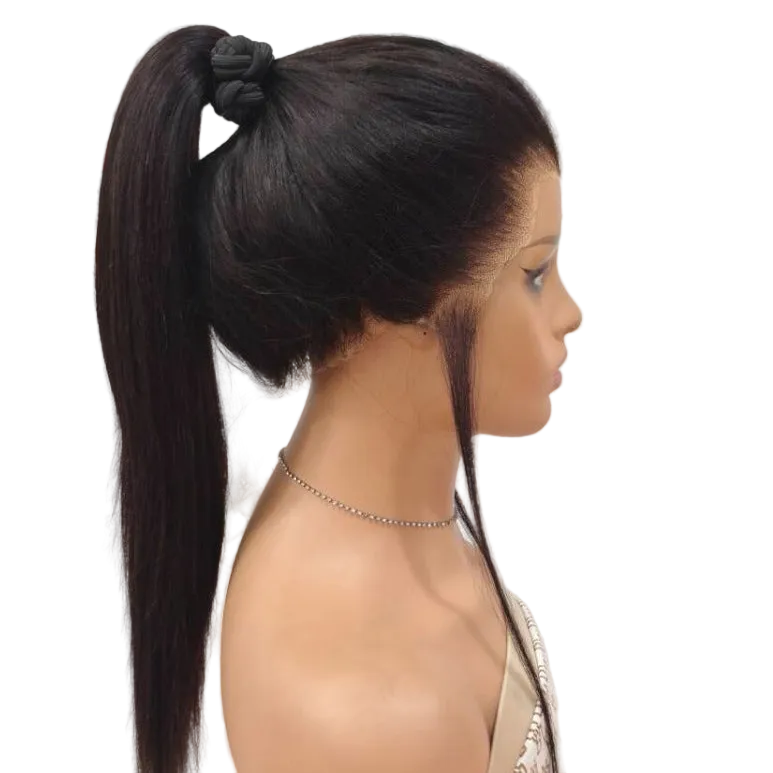 Peruca 360 Yaki – Preto Natural (#1B)