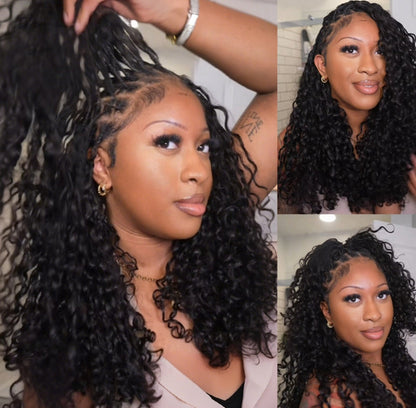 Crochet Burmese Curly – Preto Natural (#1B)