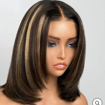 Peruca Bob Layer – Highlight Brown (4/27)