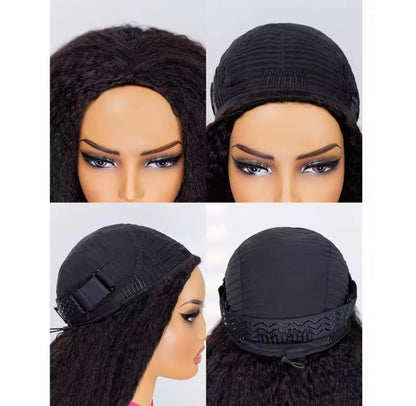 Meia Peruca Crespo Liso  – Volume, Versatilidade e Naturalidade em Segundos!