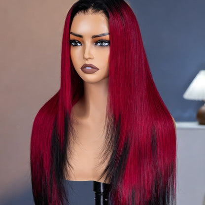 Peruca Wear Go Liso  – Scarlet Noir