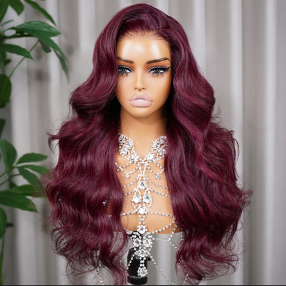 Peruca Wear Go Body Wave – Vermelho Borgonha (#99J)
