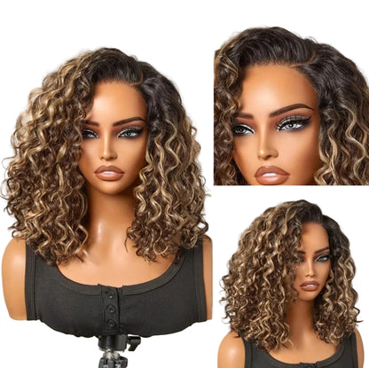 Peruca Bob cacheado – 3 Cores