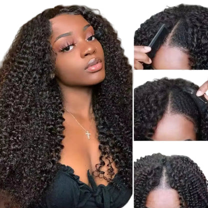 Peruca Parte V Kinky Curly – Preto Natural (#1B)