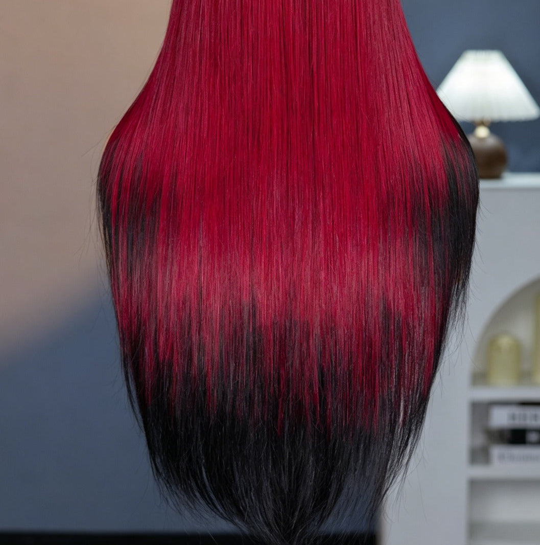 Peruca Wear Go Liso  – Scarlet Noir