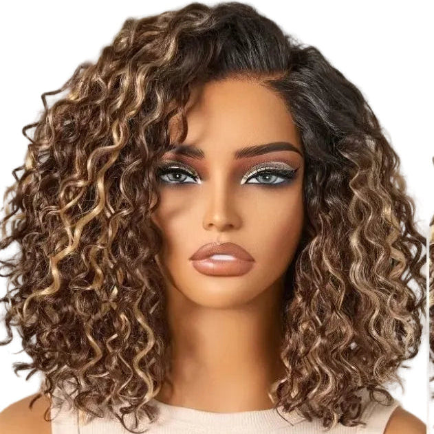 Peruca Bob cacheado – 3 Cores