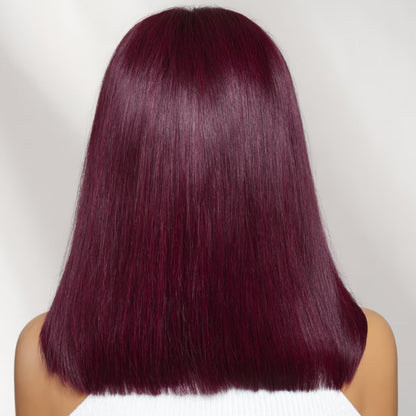 Peruca Bob Yaki – Vermelho Borgonha (#99j)