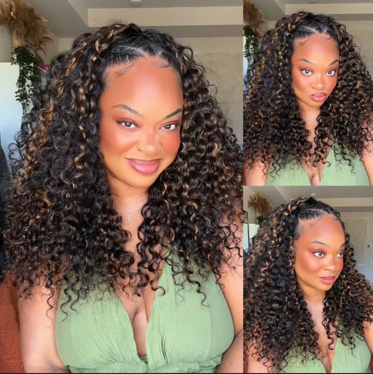 Half Wig Water Wave – Highlight