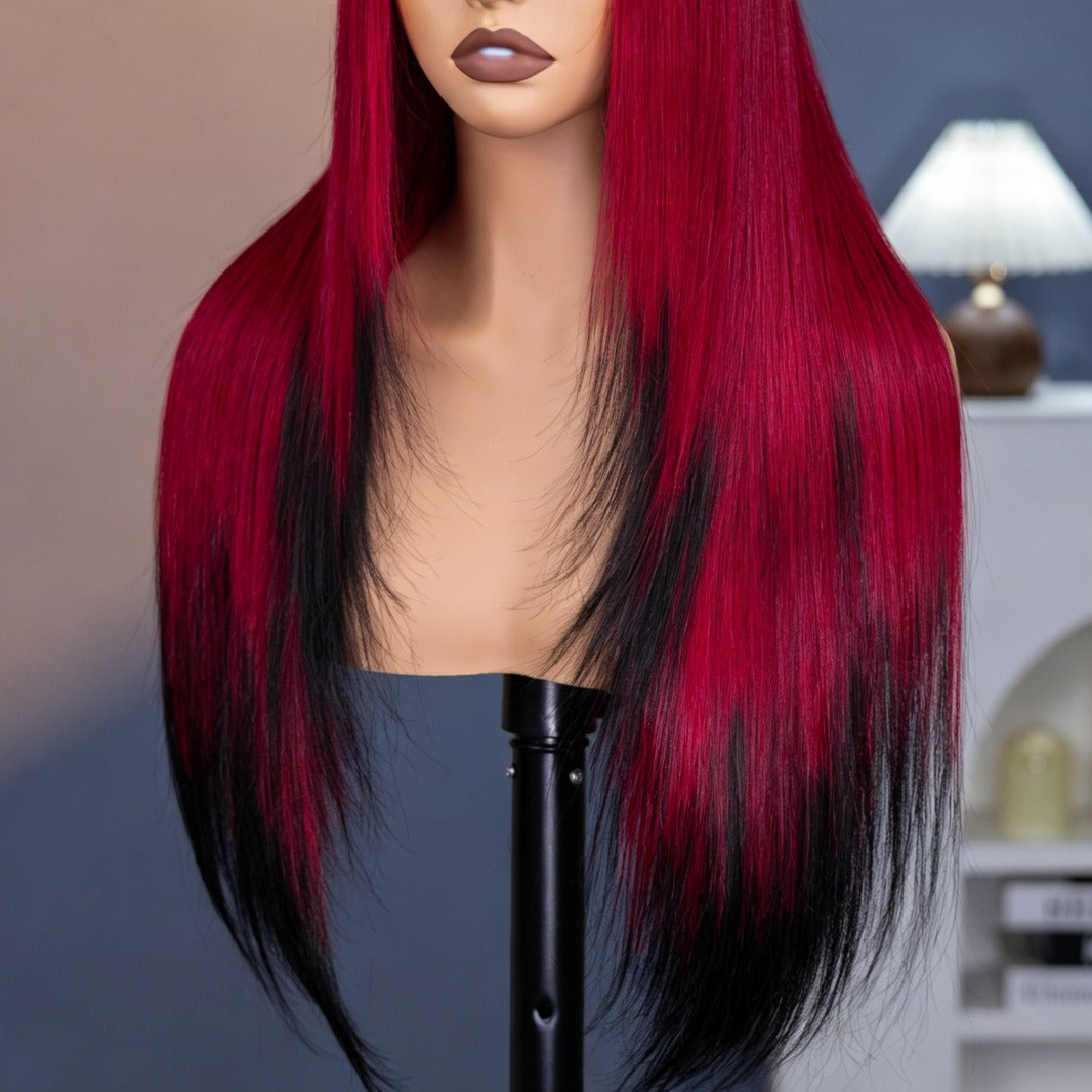 Peruca Wear Go Liso  – Scarlet Noir