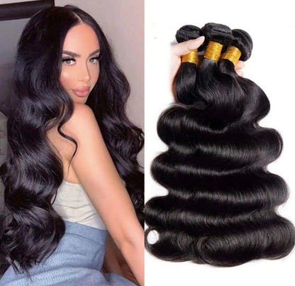 Extensões de Cabelo Humano Peruano Body Wave - Ondulado