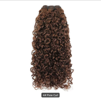 Extensões Pixie – Castanho Chocolate (#4)