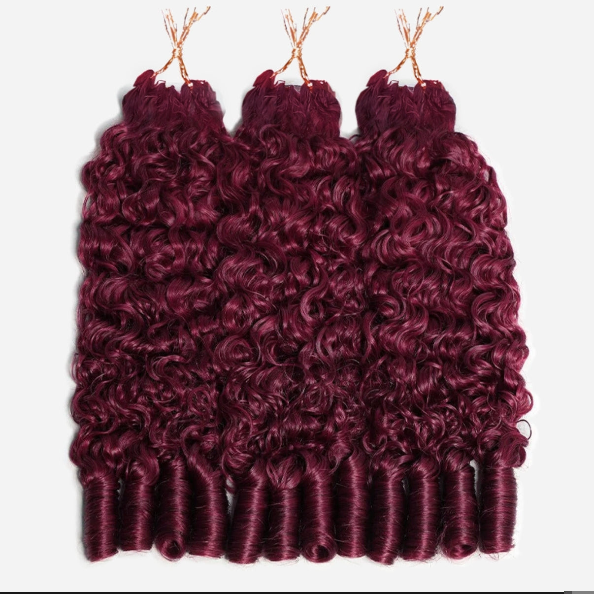 Crochet Burmese Curly – Vinho Escuro (#99J)