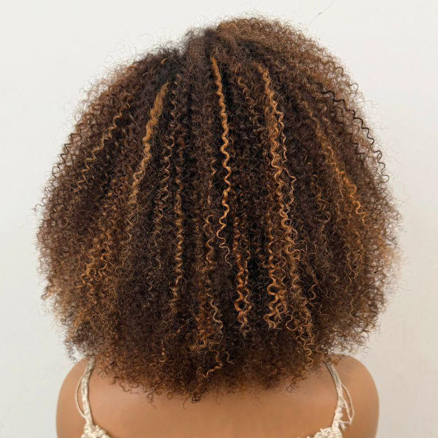 Peruca Bob Afro Curly