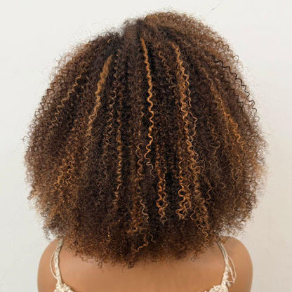 Peruca Bob Afro Curly