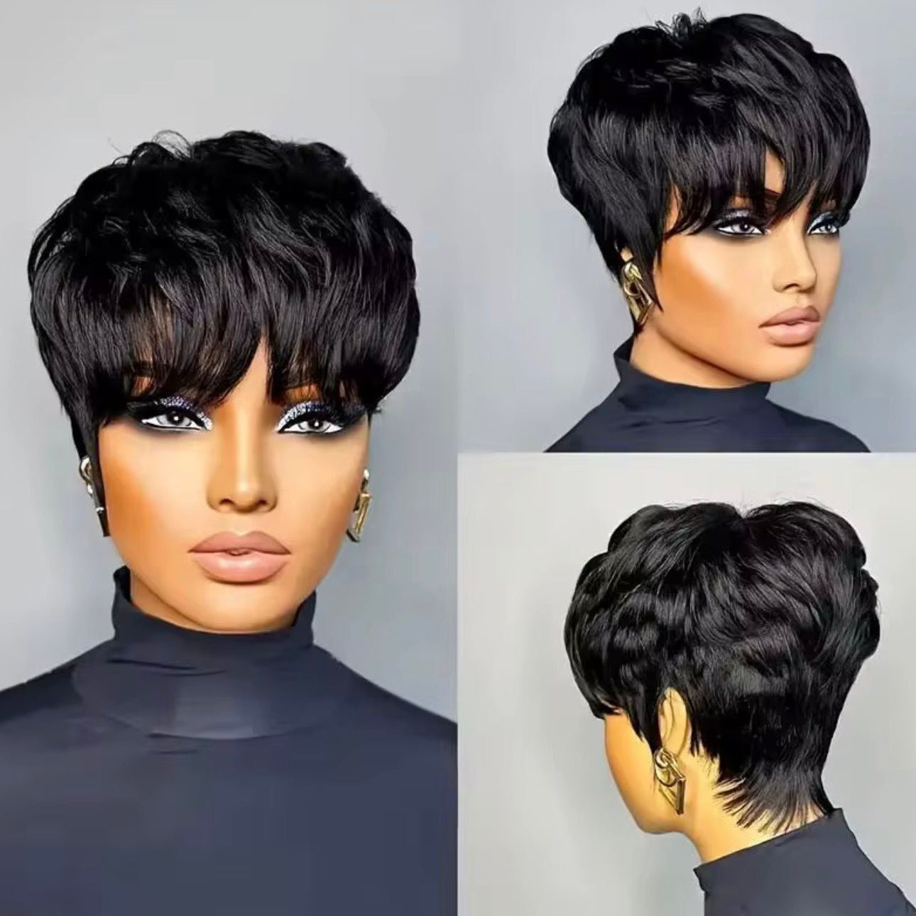 Peruca  Pixie Refinado