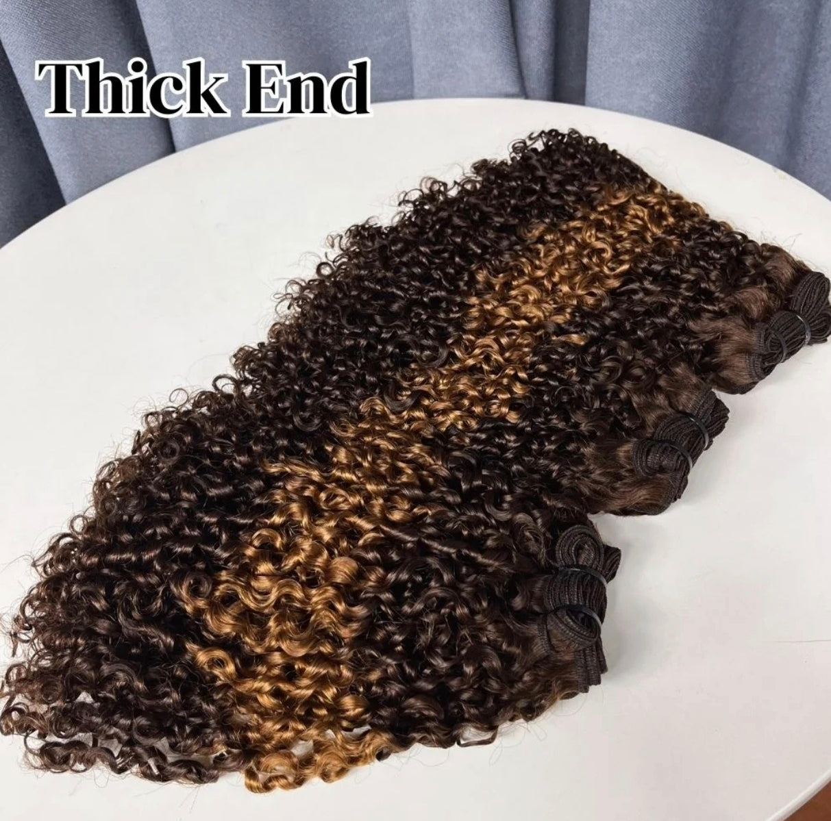 Extensões de Cabelo Humano Brasileiro Pixie cor #4/27