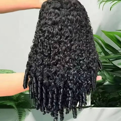 Half Wig Burmese Curly – Preto Natural (#1B)