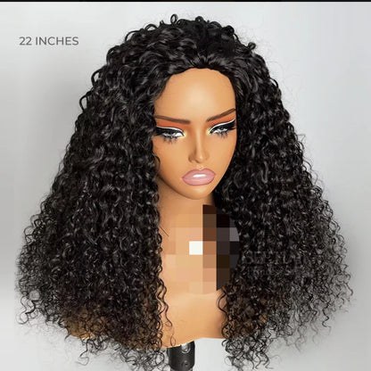 Half Wig Water Wave – Preto Natural (#1B)