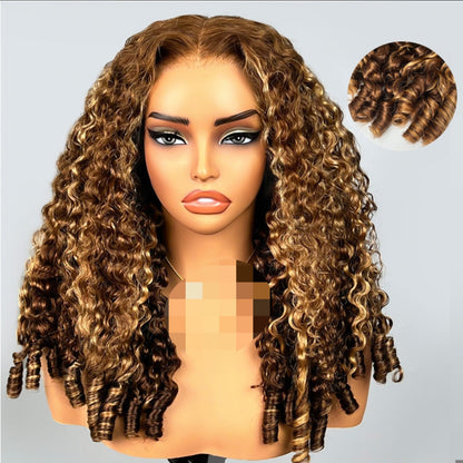 Peruca Wear Go Burmese Curly – Piano (Tricolor)