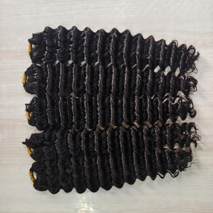 Crochet Deep Wave – Preto Natural (#1B)