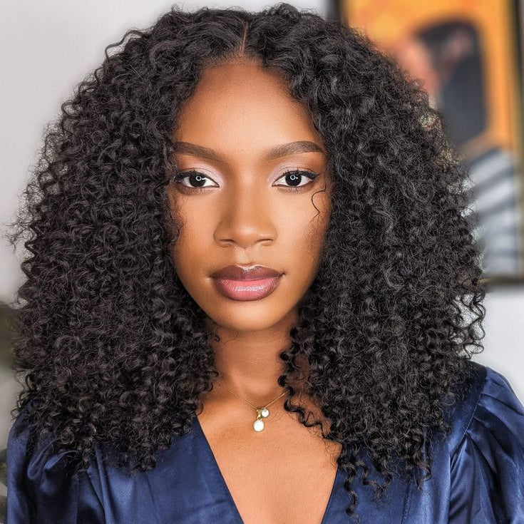 Peruca Wear Go Kinky Curly – Preto Natural (#1B)