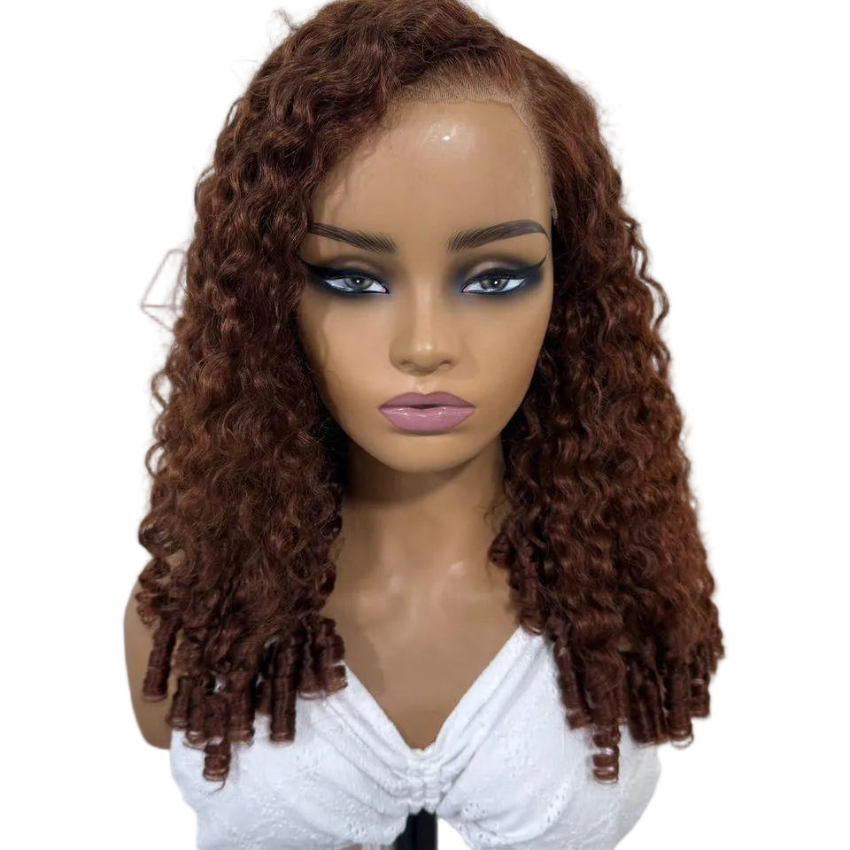 Peruca Wear Go Burmese Curly – Vermelho Acastanhado (#33)