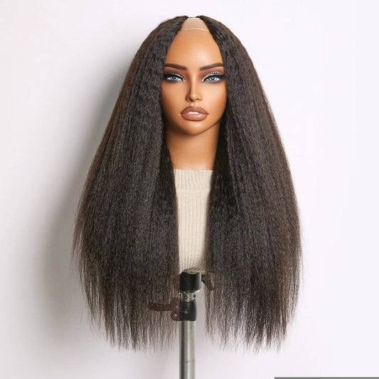 Peruca Parte V Kinky Straight – Preto Natural (#1B)