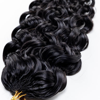 Crochet Water Wave – Preto Natural (#1B)