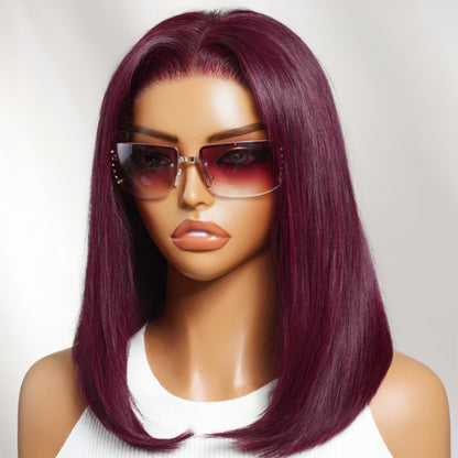 Peruca Bob Yaki – Vermelho Borgonha (#99j)